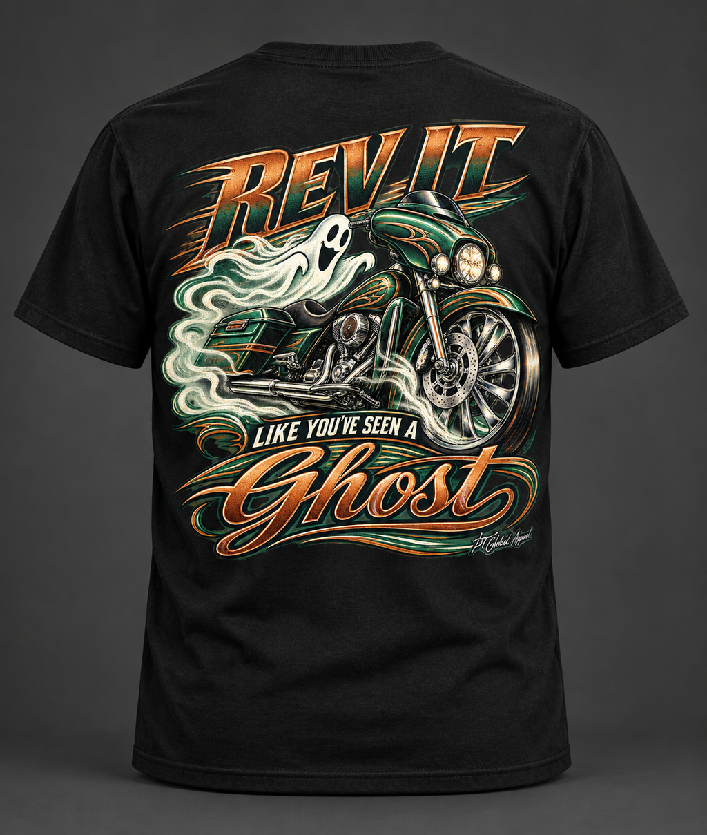 "Ghost Rev" Biker Tee