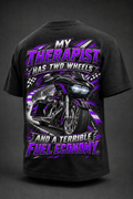 Terrible Fuel Economy" Biker Graphic T-Shirt
