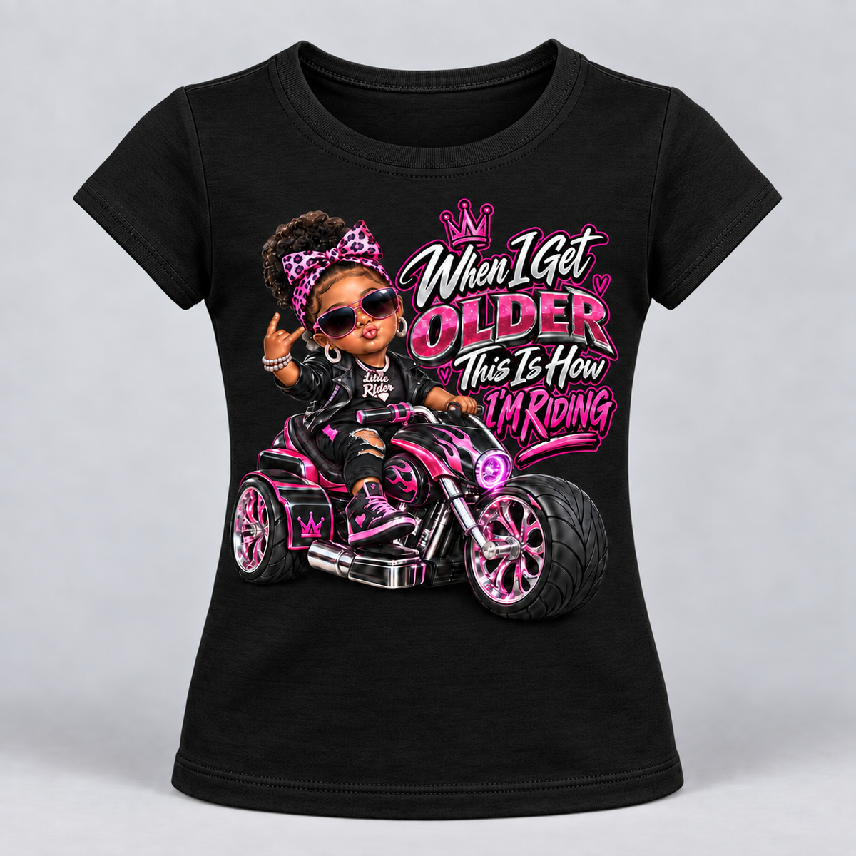 Kids "When I Get Older This Is How I'm Riding" Graphic Tee
