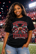 "Memorial Titans" Gameday Cheer Grit T-Shirt