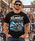 Galveston Rally 2026 "We Brought The Rumble" Graphic Tee