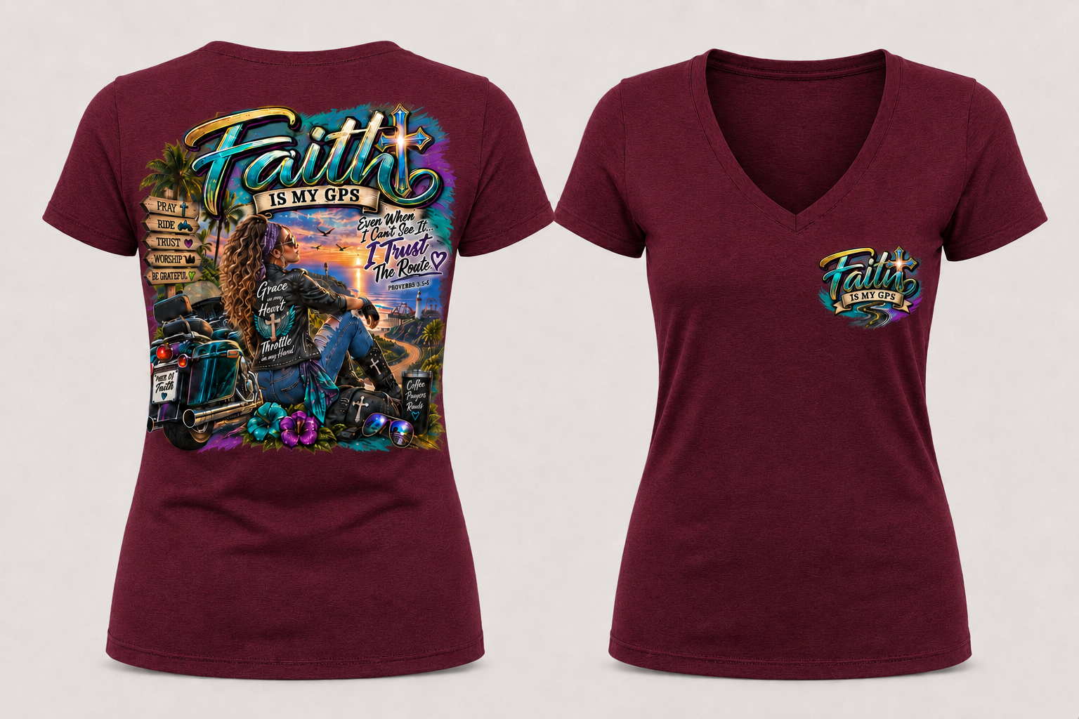 Womens Faith Is My GPS
