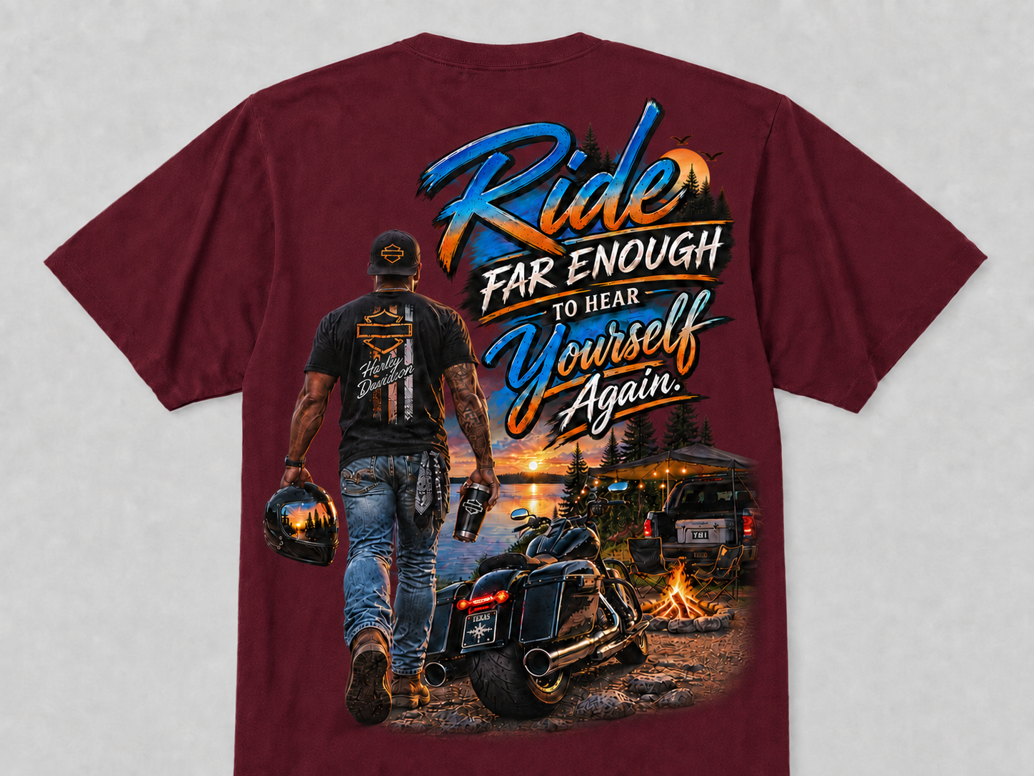 Men Ride for Enough