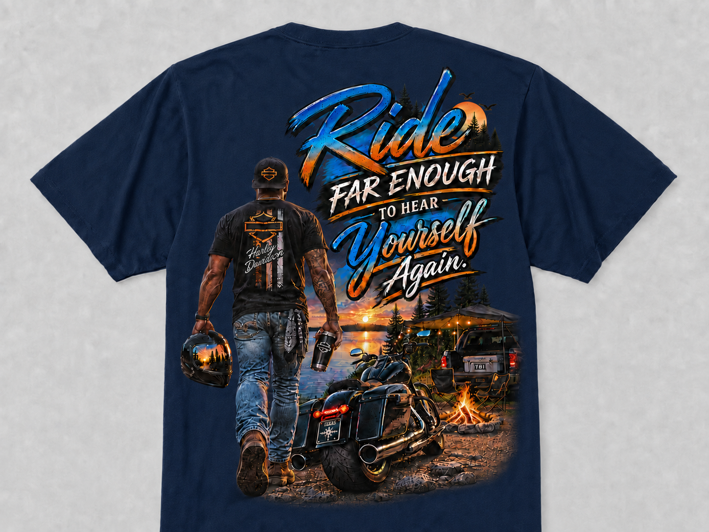 Men Ride for Enough
