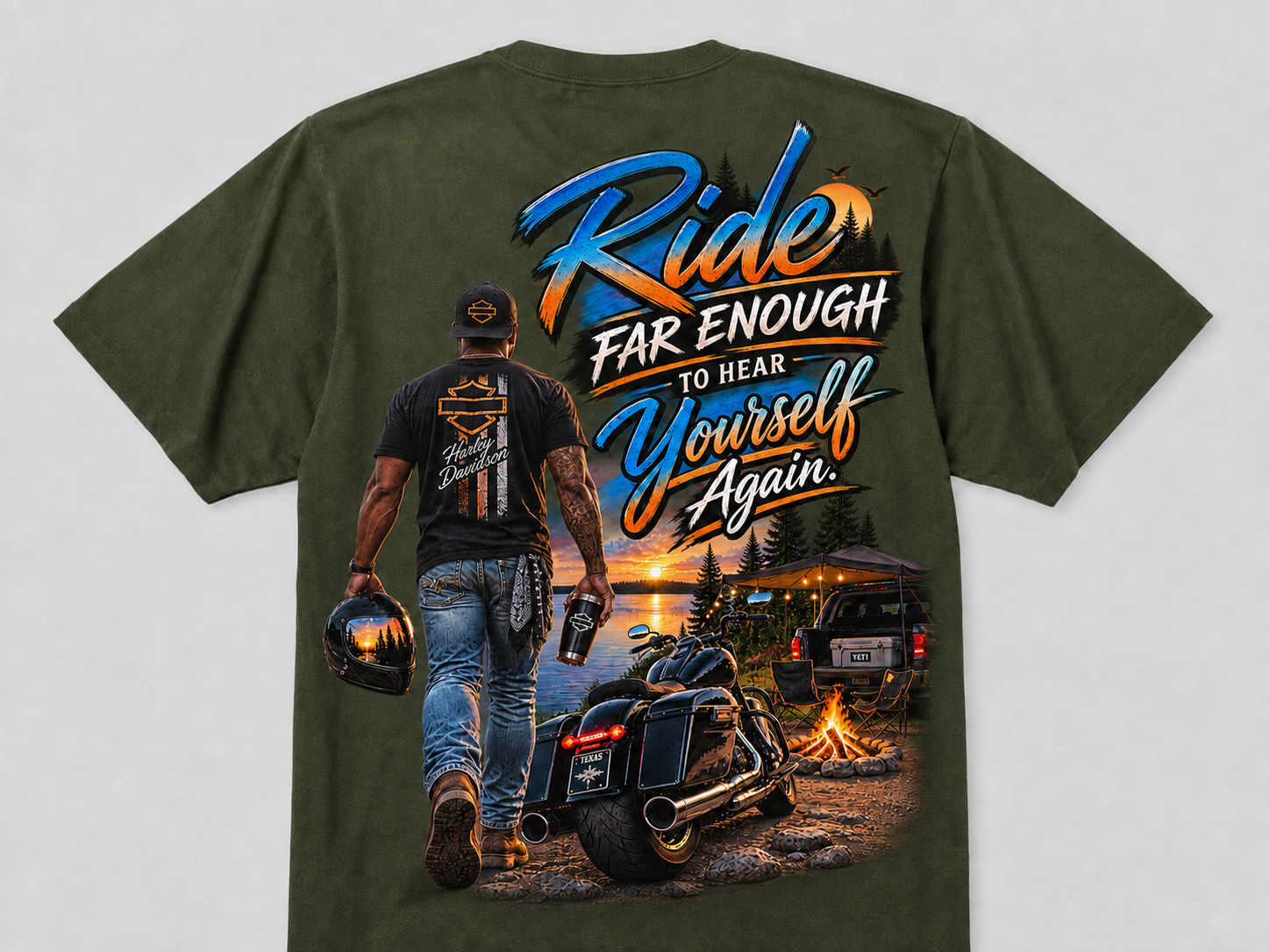 Men Ride for Enough