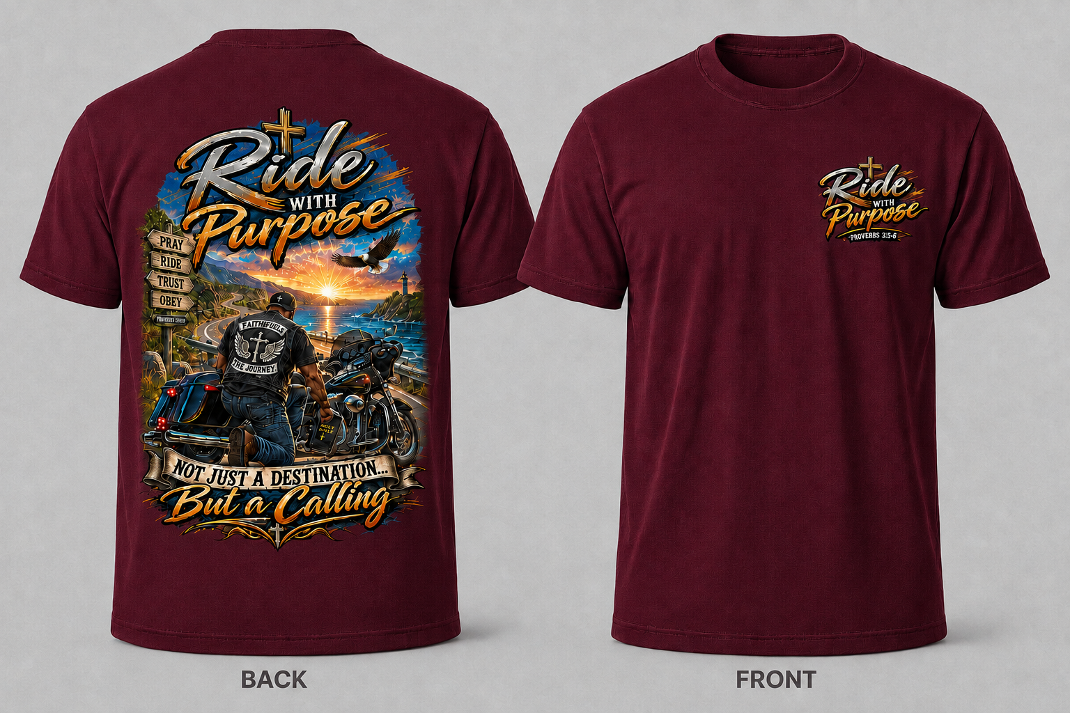 Men Ride with Purpose