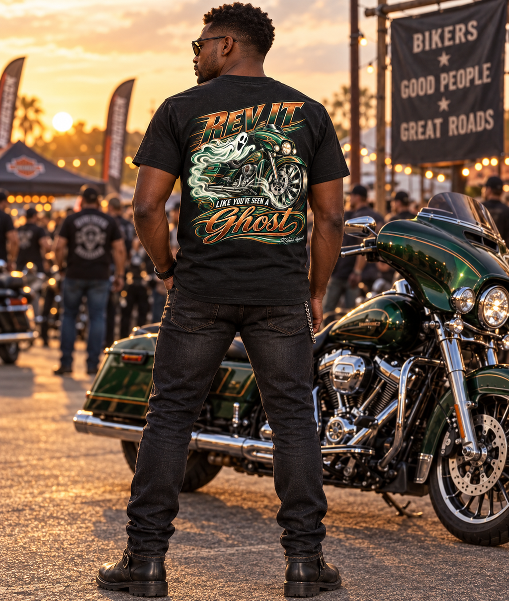 "Ghost Rev" Biker Tee
