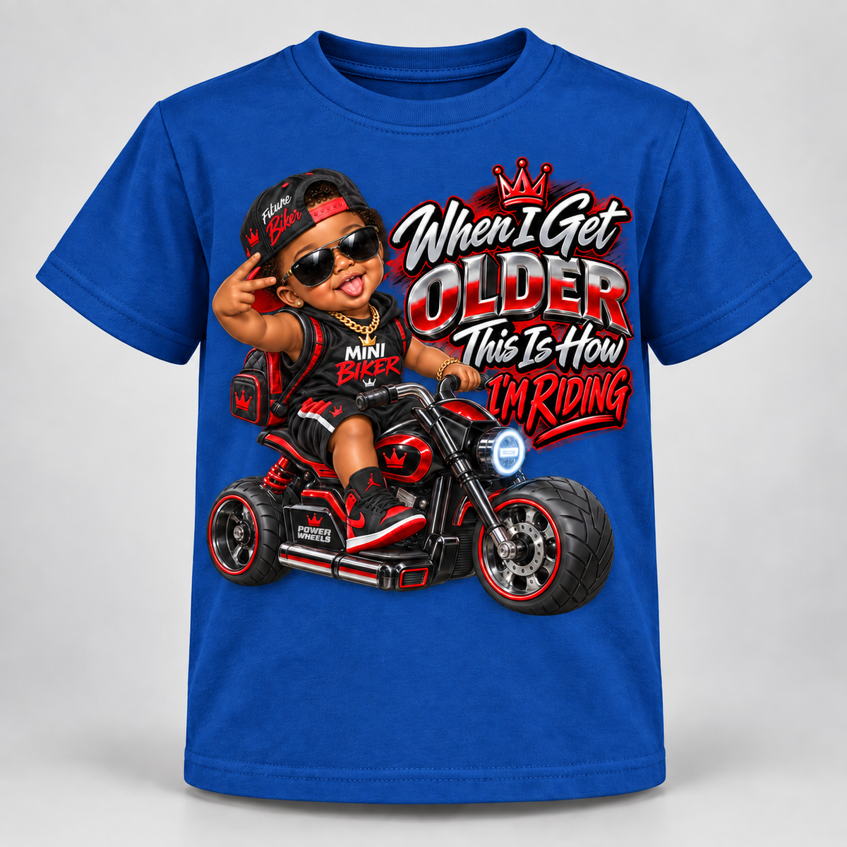 Boys "When I Get Older This Is How I'm Riding" Graphic Tee