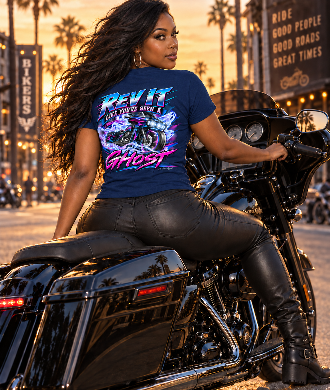 Rev It Like You've Seen A Ghost Graphic Tee