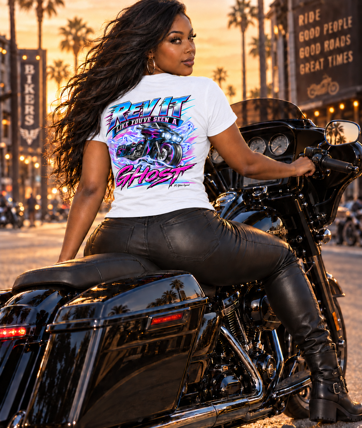 Rev It Like You've Seen A Ghost Graphic Tee