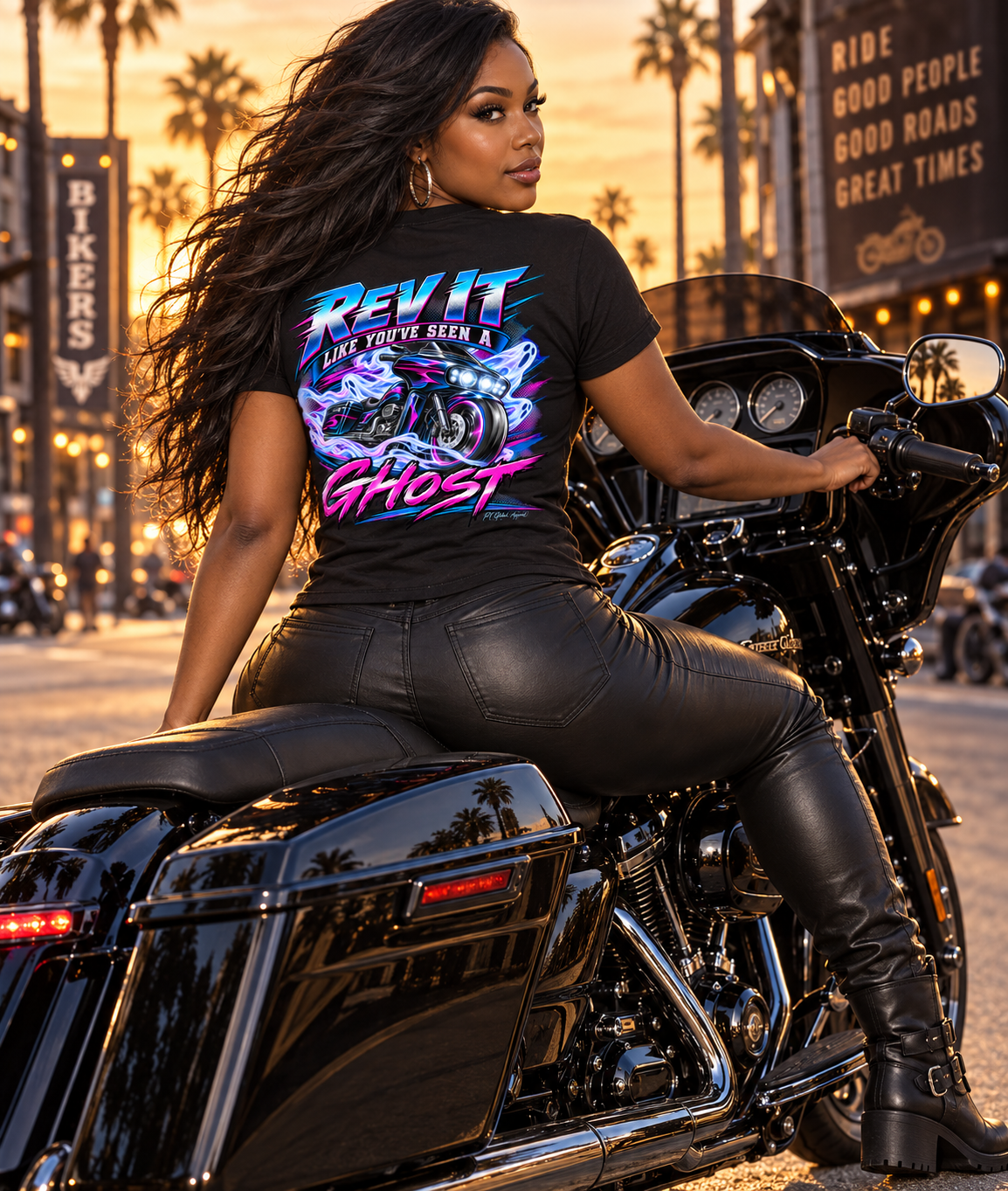 Rev It Like You've Seen A Ghost Graphic Tee